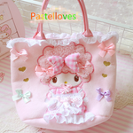 Cartoon Bow Handbag PL20257