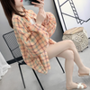 Loose plaid shirt PL20339