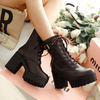 Winter plus velvet thick heel Martin boots PL20434