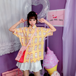 Yakult printed shirt PL20443