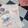 Rainbow Gradient Unicorn Short Sleeve T-Shirt PL20448