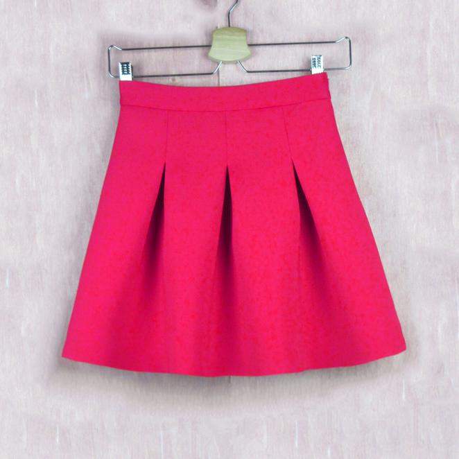 High waist puff skirt PL20525