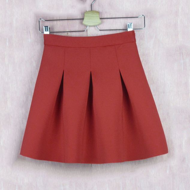 High waist puff skirt PL20525