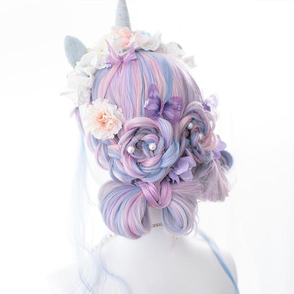 Lolita mixed color wig PL20542