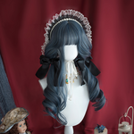 Pastelloves smog blue wig PL20948