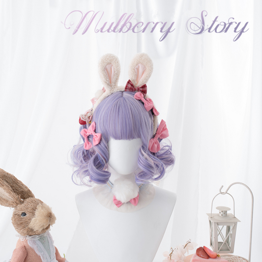 "mulberry Story" mixed color wig PL20954