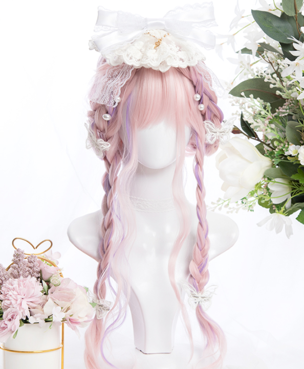 Pastelloves mixed color instant noodles wig PL21051