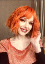 Kim Hyun A dirty orange wig PL20652