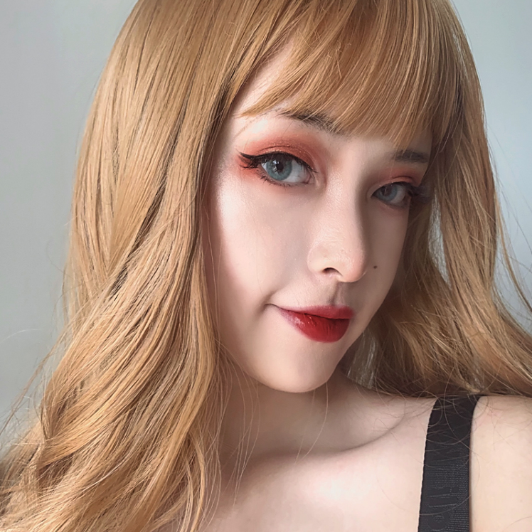 lolita long roll wig PL50182