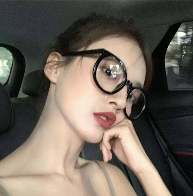 Ulzzang black glasses PL50386