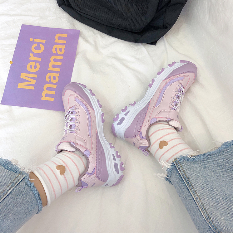 Ulzzang purple shoes PL50462