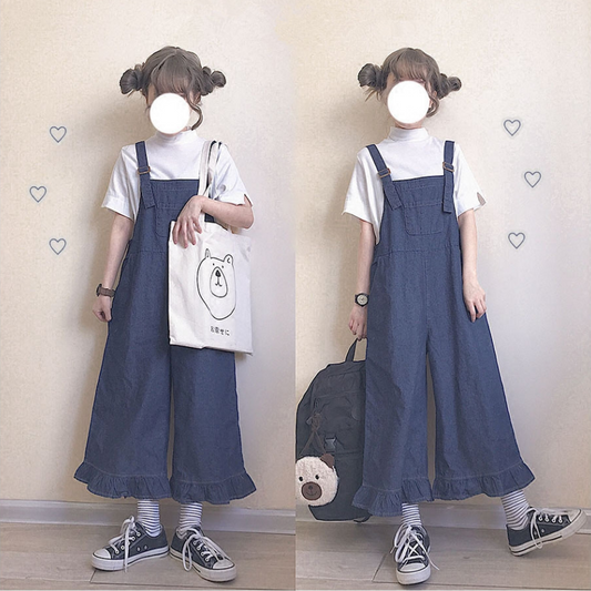 Denim overalls PL50469