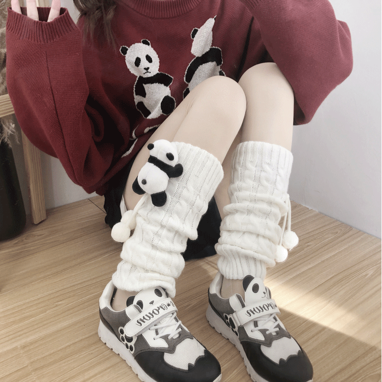 Cute Panda Socks PL50558