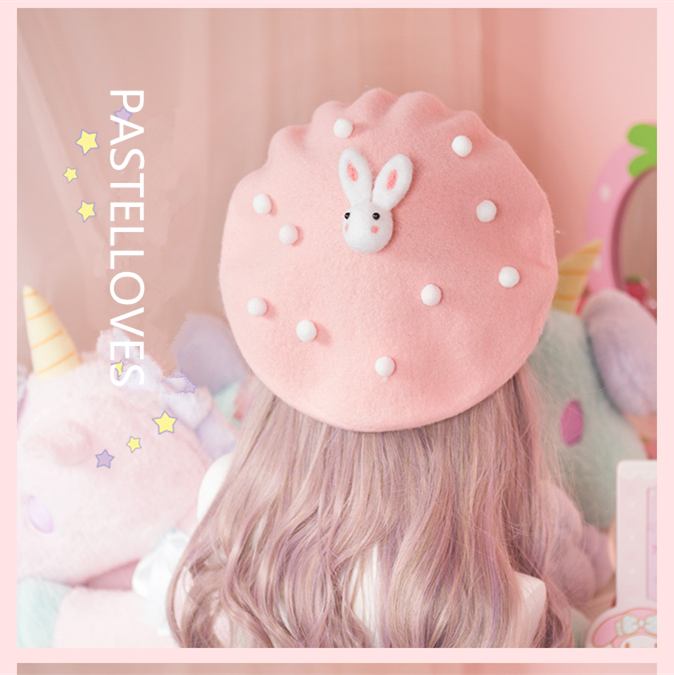 Lolita rabbit beret PL50683