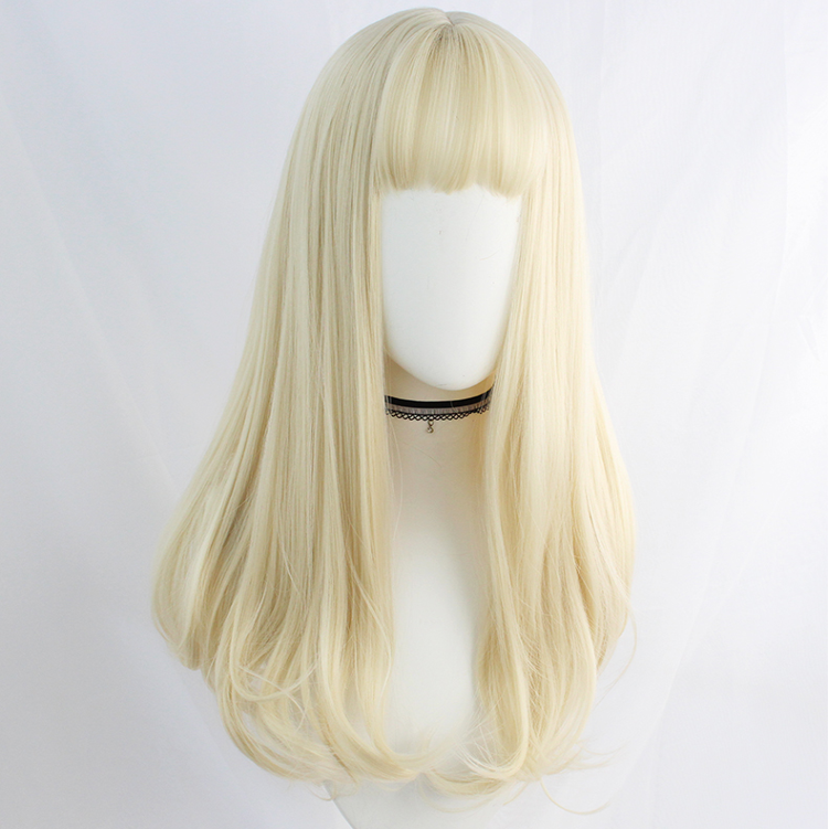 Light blonde wig PL51037