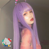 Harajuku purple wig PL51247