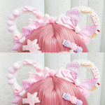 Cute pink headband PL51251