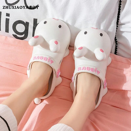 Cute rabbit slippers PL51878