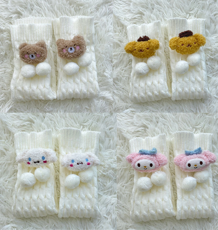 Cute Lolita Knitted Socks PL52132