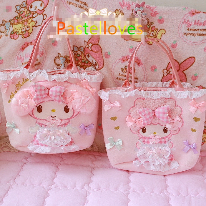 Cartoon Bow Handbag PL20257