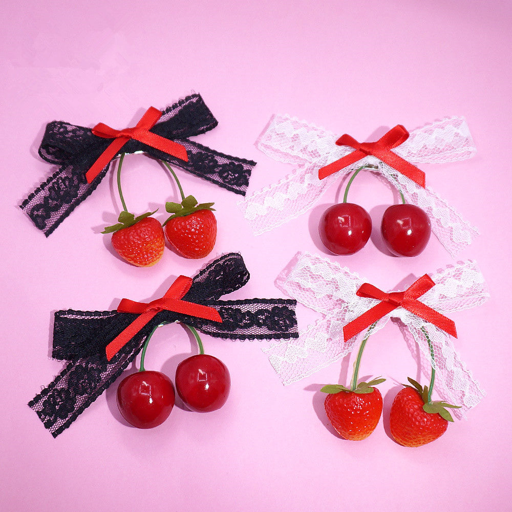 Lolita strawberry hairpin PL20358