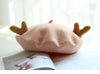 Wool antler beret PL10195