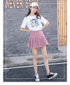 European style miniskirt PL10006