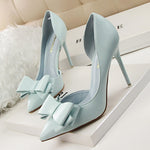 Bow stilettos PL51866