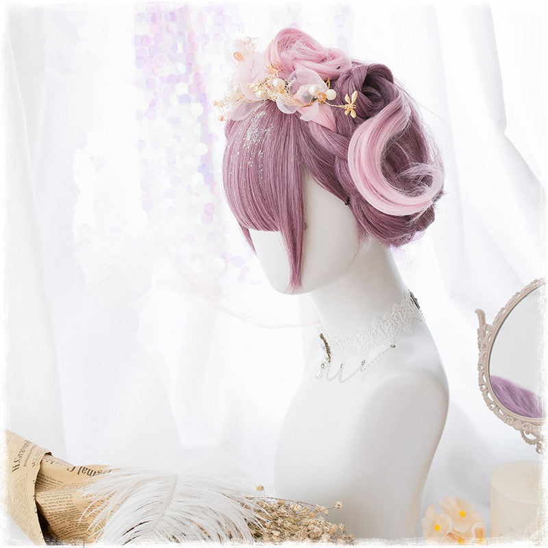 Lolita wave roll gradient wig PL20283