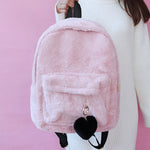 Cute plush backpack  PL21153