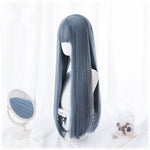 Lolita gray-blue wig PL20282