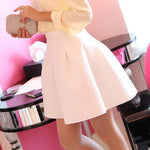 High waist puff skirt PL20525