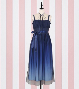 Lolita Star City Gradient Dress  PL20105