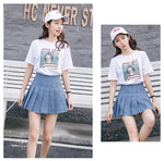 European style miniskirt PL10006