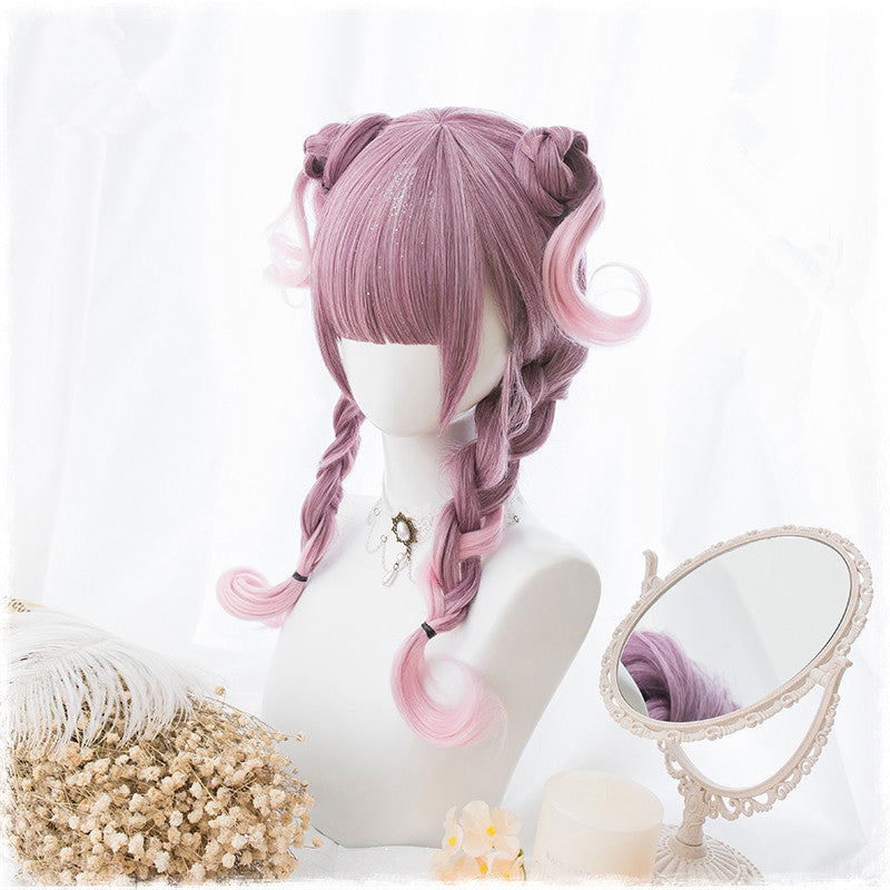 Lolita wave roll gradient wig PL20283