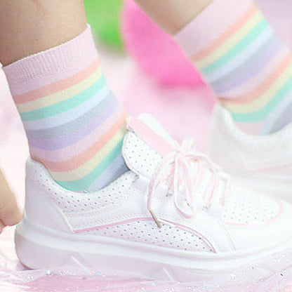 Macaron ice cream color stockings   PL20115