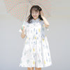 Harajuku Printed Loose Short Sleeve Dress PL51400