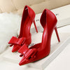 Bow stilettos PL51866