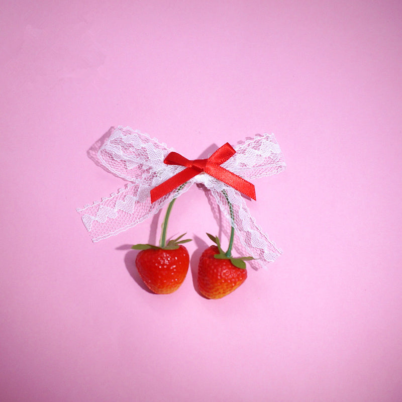 Lolita strawberry hairpin PL20358