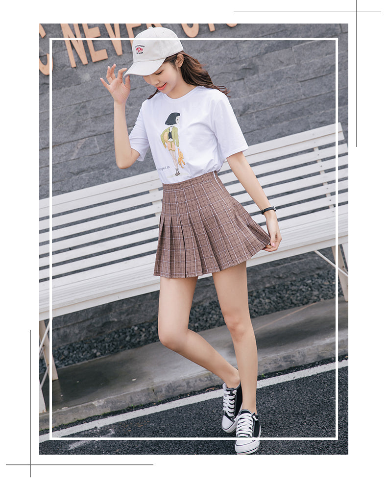 European style miniskirt PL10006