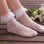 Lolita lace openwork socks (two pairs) PL20251