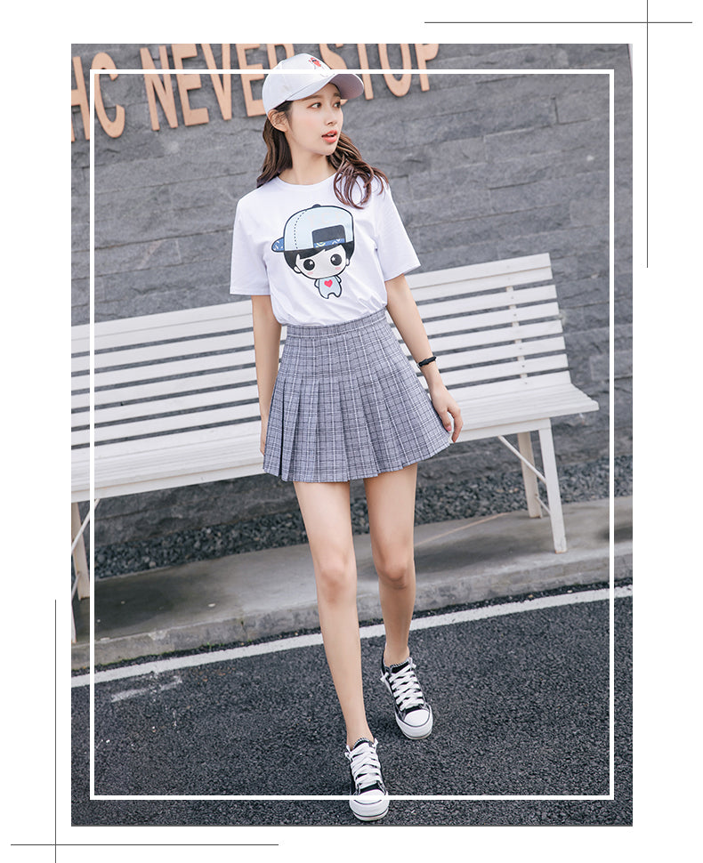 European style miniskirt PL10006