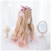 Lolita apricot pink gradient wig PL20259