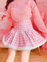 Sweet plaid skirt PL52167