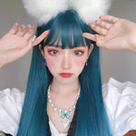 lolita blue wig  PL52608