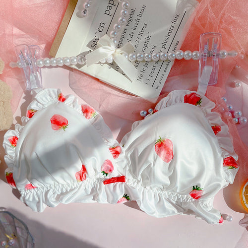 Cute Strawberry Bra Set  PL52297