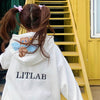 White Casual Hoodie  PL52789